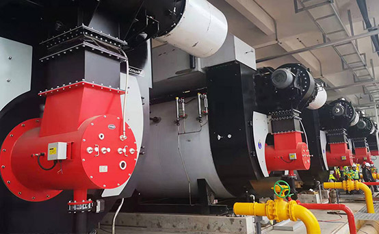 38sets 20 ton/hr Natural Gas Fired Steam Boiler for Lithium Battery Factory