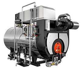 Packaged Vertical Gas Oil Fired Steam Boiler