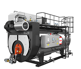 Integrated Industrial Gas Oil Condensing Steam Boiler