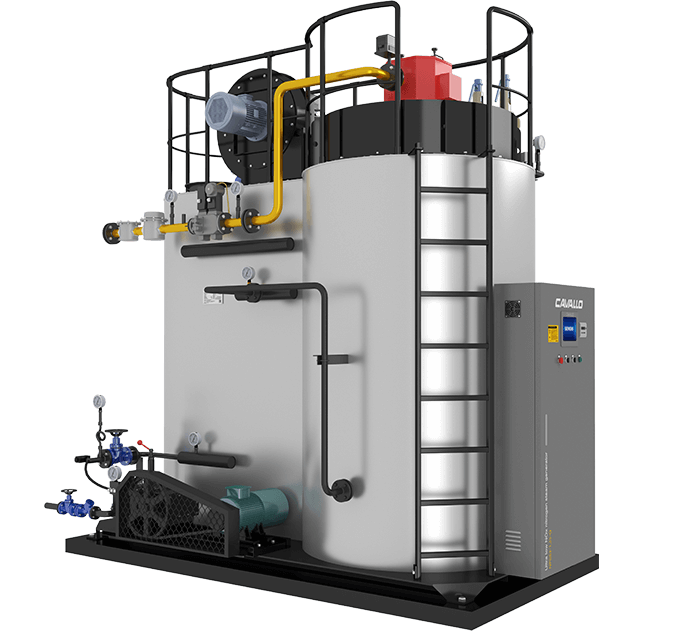 Packaged Vertical Gas Oil Fired Steam Boiler