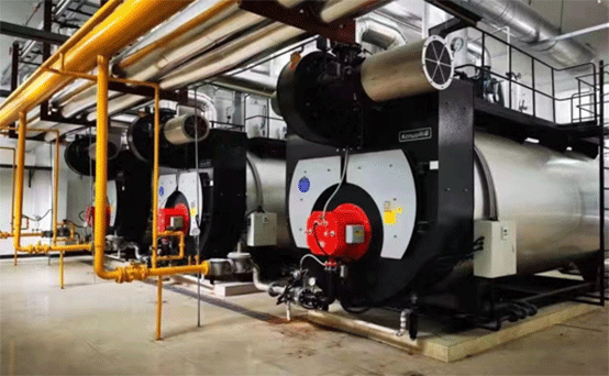 Industrial Fire Tube Gas Oil Fired Superheated Steam Boiler